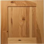 Knotty Hickory Shaker Panel Door