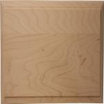 Unfinished Maple Wood Slab Drawer Front