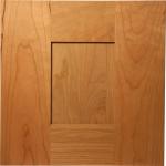 Unfinished Cherry Shaker Panel Door